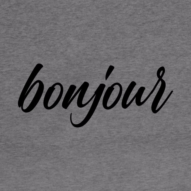 Bonjour by Word and Saying